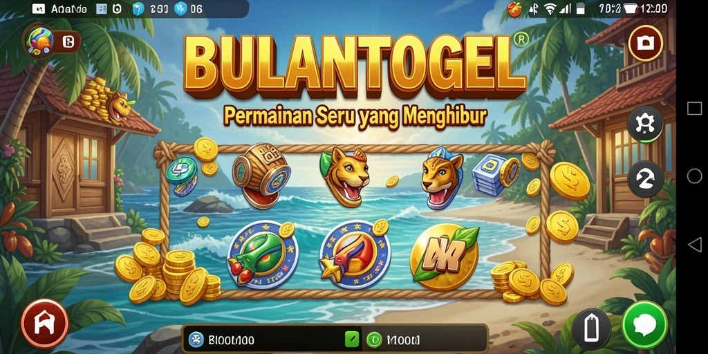 Tampilan gameplay BULANTOGEL yang seru dan penuh tantangan.