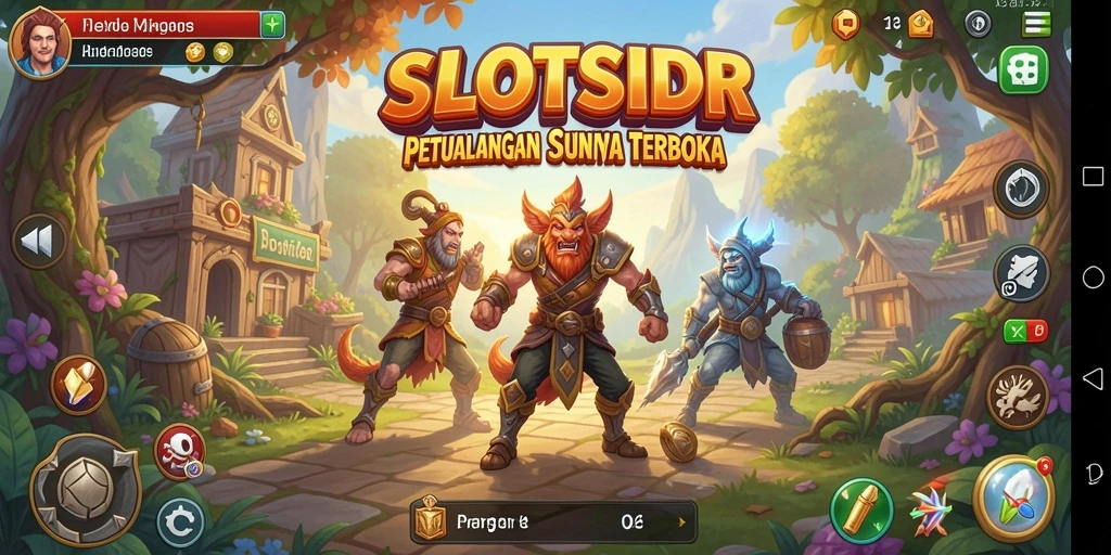 Tampilan menarik dari gameplay SLOTSIDR yang penuh kebebasan eksplorasi.