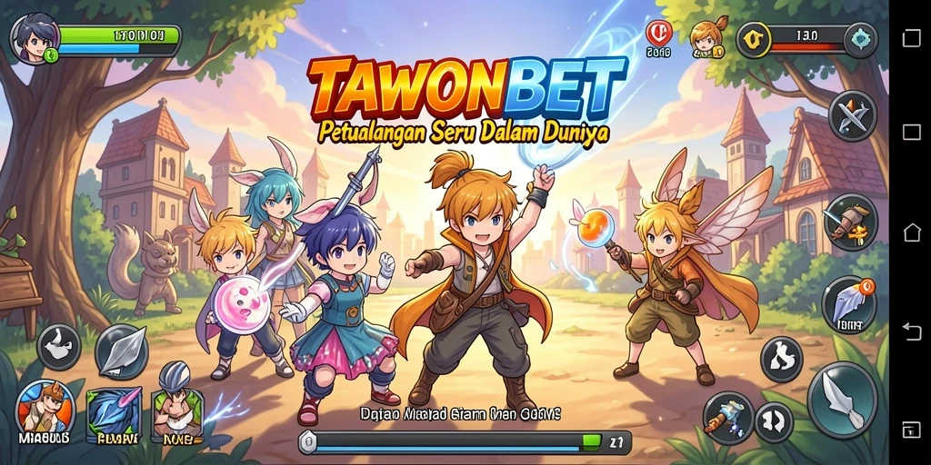 Tampilan gameplay TAWONBET yang seru dan interaktif.