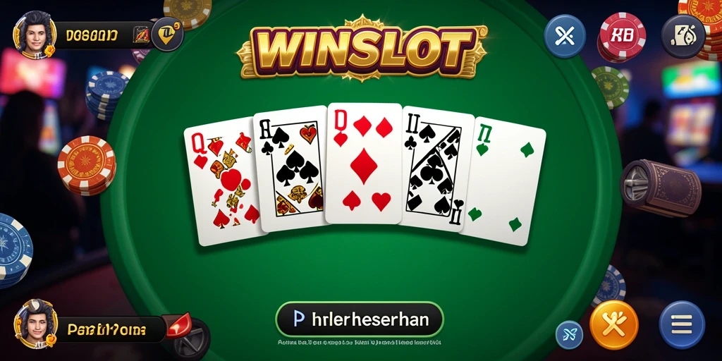 Screenshot gameplay WINSLOT yang menunjukkan kemeriahan bermain Domino.